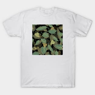 Leaf Pattern T-Shirt